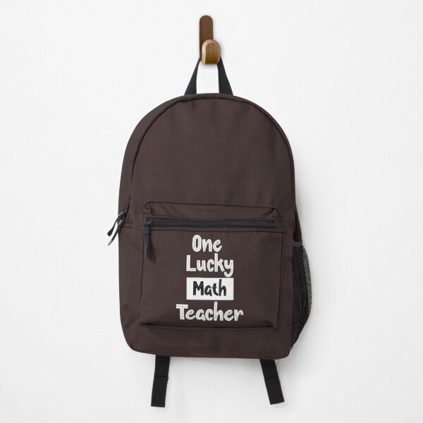 Item preview, One Lucky Math Teacher funny designed and sold by Uyleesdesign.