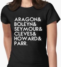 Henry VIII's 6 wives Women's Fitted T-Shirt