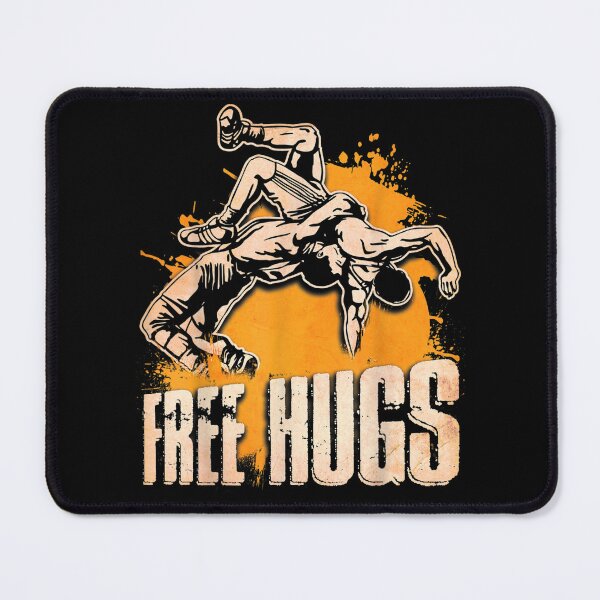 Item preview, Hugs Wrestling Funny Gift For Wrestler designed and sold by katieschunk.