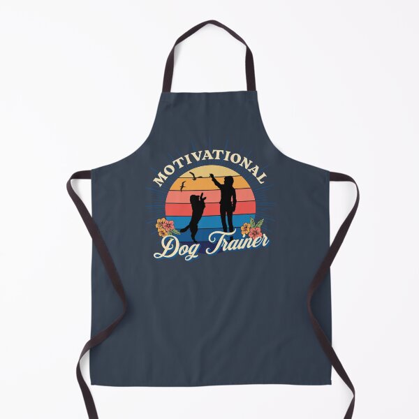 Item preview, Motivational Dog Trainer with Vintage Sunset Golden Retriever Dog Training Design designed and sold by arlutai.