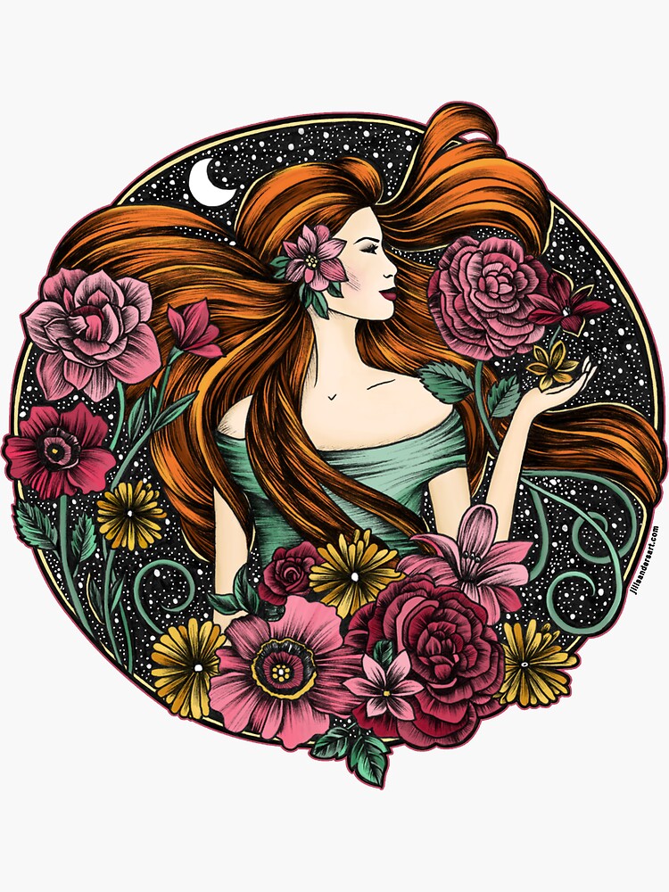 Night Garden by jillsandersart