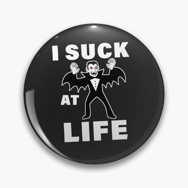 Item preview, Vampire I Suck At Life designed and sold by ArtWithHearts11.