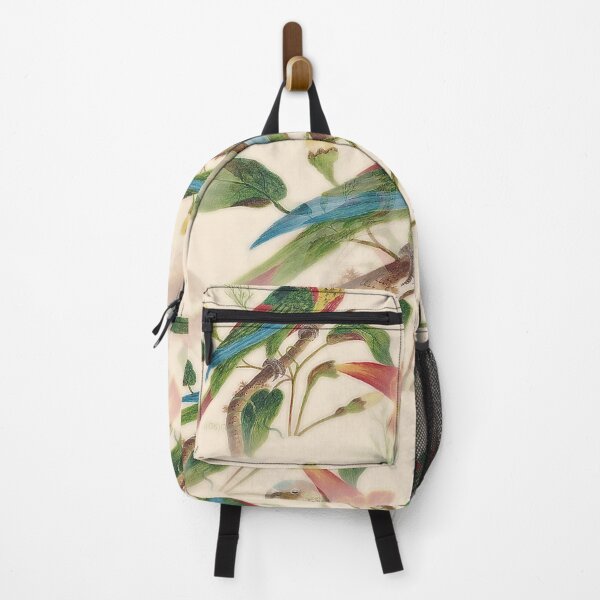 Item preview, Colorful birds overlapping a cool creamy background designed and sold by rocklegends99.
