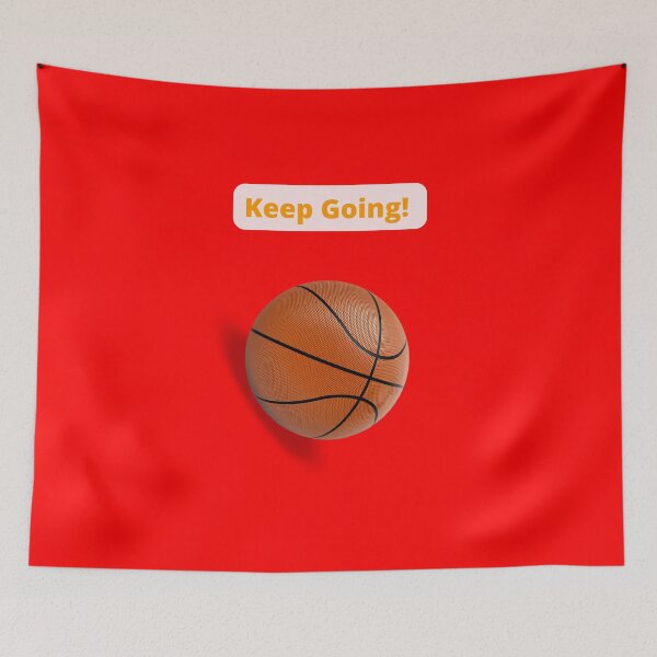Item preview, Keep Going Basketball Fans!  designed and sold by Echo Aesthetics.