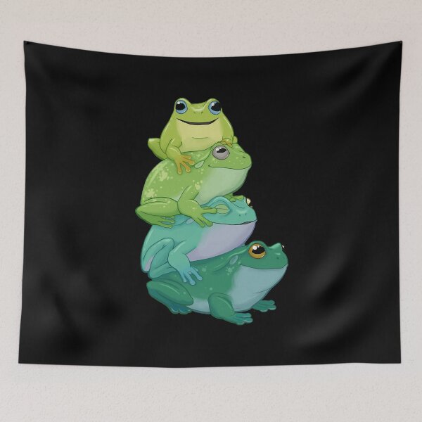 Item preview, Men Women Sticky Frog Stack Cute Graphic Gift designed and sold by BoHermiston234.