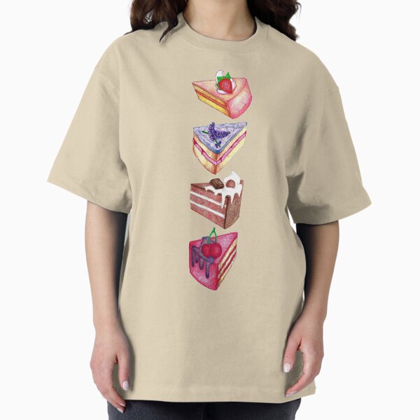 Piece of Cake Oversized T-Shirt