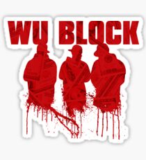 WU BLOCK Sticker