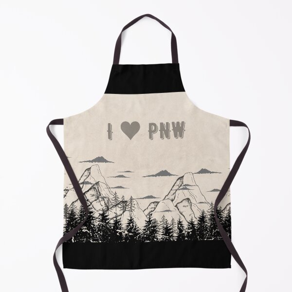 Aperçu de l'œuvre I ♥️ PACIFIC NORTHWEST Mountain Design. créée et vendue par ForscarlettPub.