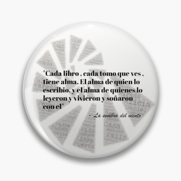 Item preview, Fragment book Ruiz Zafon designed and sold by Aileen Arias Fica.