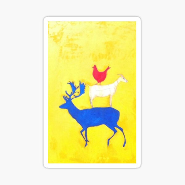 What I dreamed in the city. Sticker