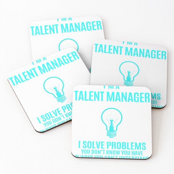 Item preview, Talent Manager - I Solve Problems Job Gift designed and sold by melissaval2.