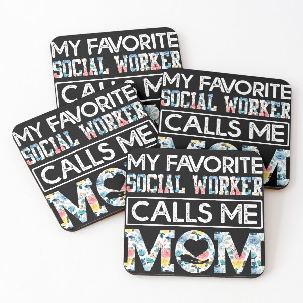 Item preview, my favorite Social worker calls me mom designed and sold by CristaloHipp.