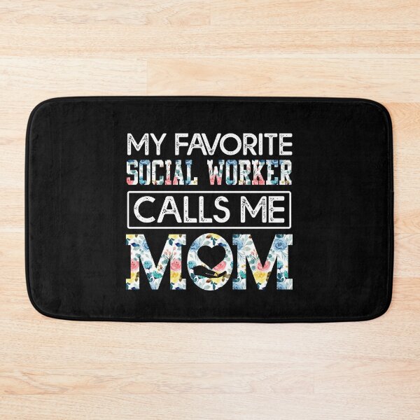 Item preview, my favorite Social worker calls me mom designed and sold by CristaloHipp.