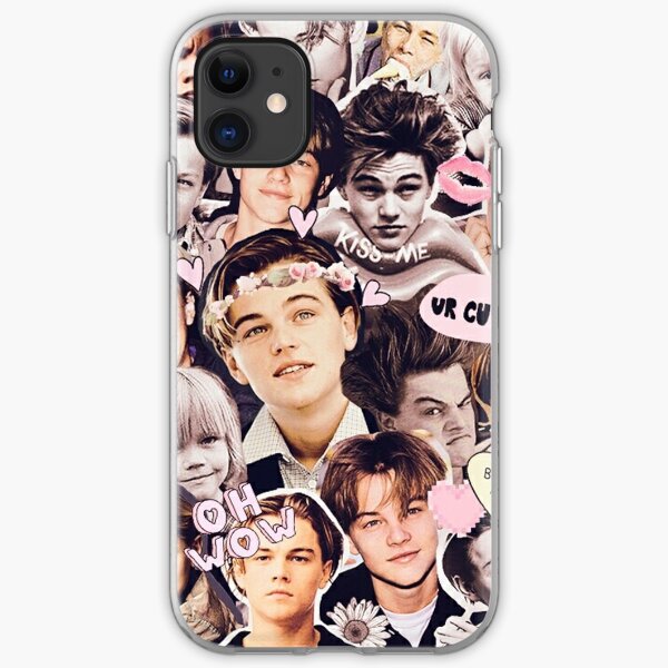 Leonardo DiCaprio Collage iPhone Soft Case