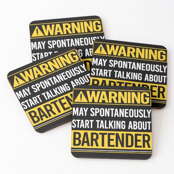 Item preview, Warning may spontaneously start talking about Bartender designed and sold by CristaloHipp.