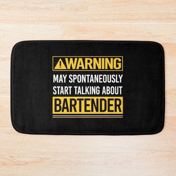 Item preview, Warning may spontaneously start talking about Bartender designed and sold by CristaloHipp.