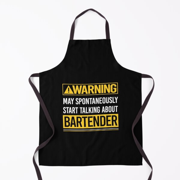 Item preview, Warning may spontaneously start talking about Bartender designed and sold by CristaloHipp.