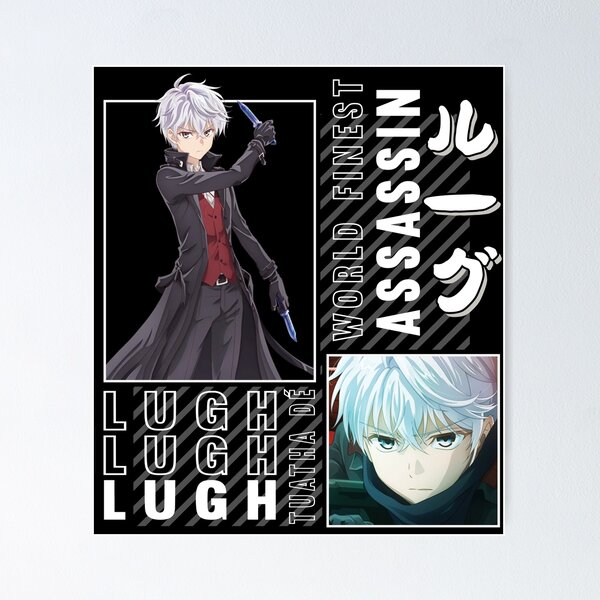 Lugh ルーグ, The World's Finest Assassin Gets Reincarnated In Another  World As An Aristocrat Poster for Sale by B-love
