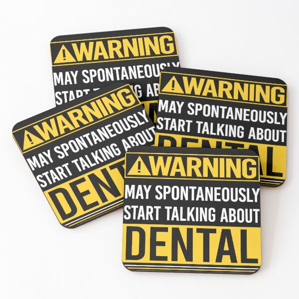 Item preview, Warning may spontaneously start talking about Dental designed and sold by CristaloHipp.