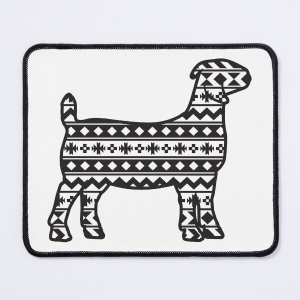 Item preview, Boer Goat with Aztec Pattern designed and sold by Sam Morrison.