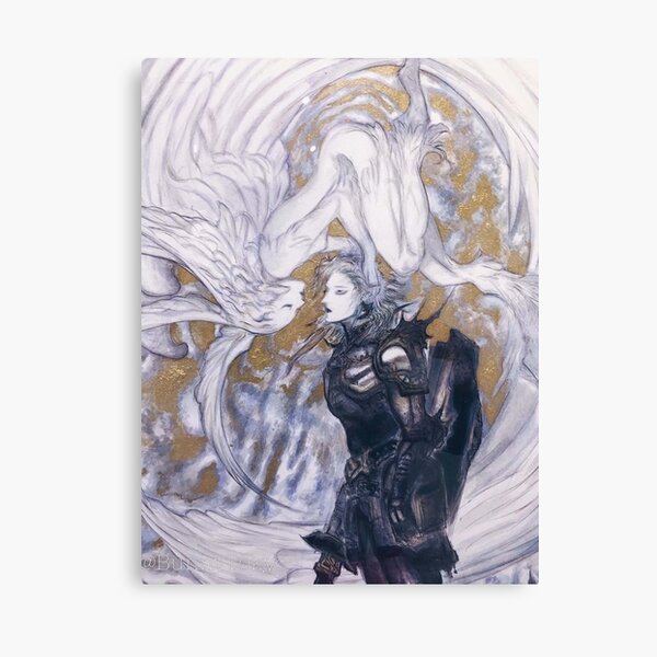 yoshitaka amano final fantasy artwork Canvas Print