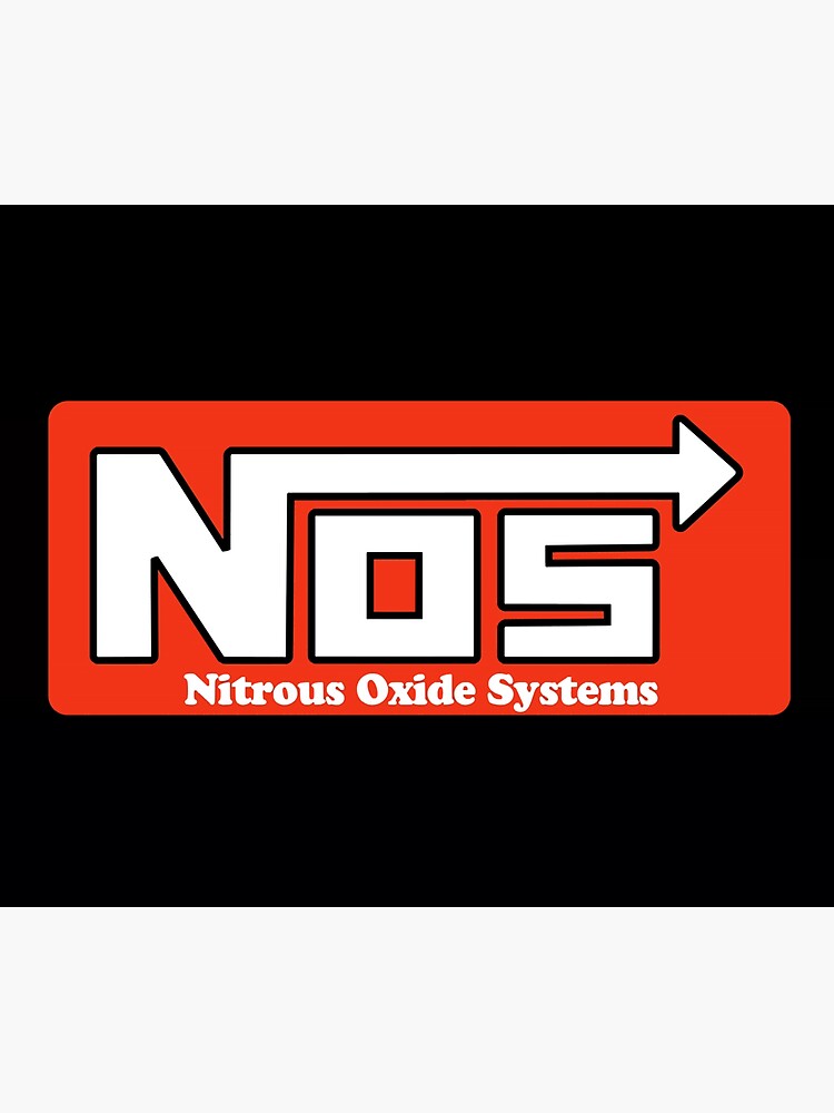 "NOS Nitrous Oxide Systems Sticker Mask " Sticker by pandeyynholianz