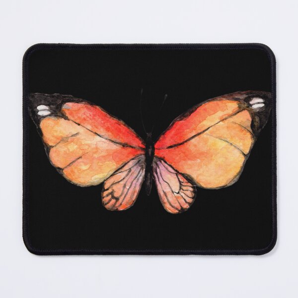 Item preview, Orange butterfly awareness ribbon designed and sold by Titatu.