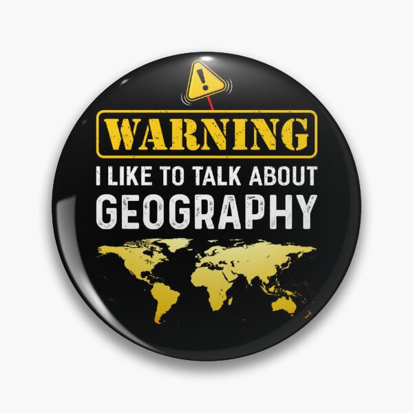 Item preview, I Like To Talk About Geography  Funny Geographer designed and sold by katieschunk.