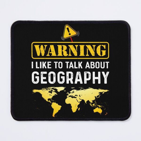 Item preview, I Like To Talk About Geography  Funny Geographer designed and sold by katieschunk.