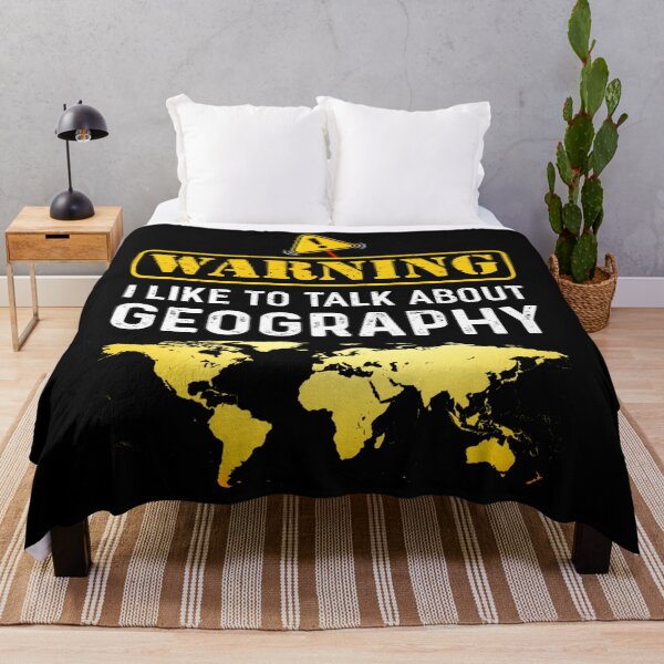 Item preview, I Like To Talk About Geography  Funny Geographer designed and sold by katieschunk.