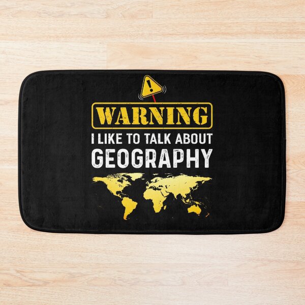 Item preview, I Like To Talk About Geography  Funny Geographer designed and sold by katieschunk.