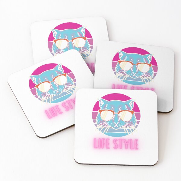 Item preview, funny cat life vintage , rainbow funny cat gift designed and sold by AnimeBrandStore.