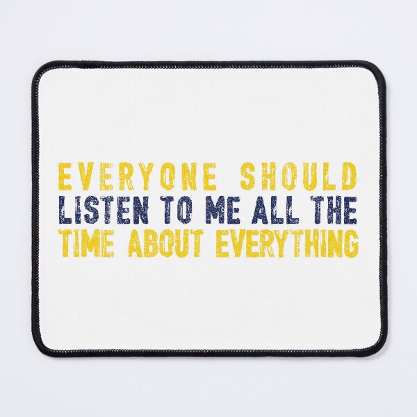 Item preview, Listen To Me (Variant) designed and sold by huckblade.