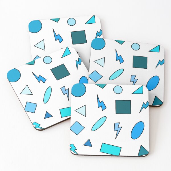 Item preview, Varying Shapes - Blue - designed and sold by Xernition.