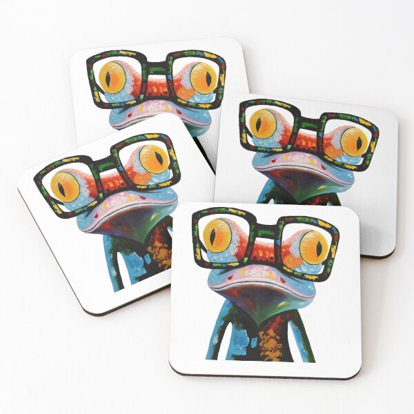 Item preview, Gift For Men Hipster Frog Nerd Glasses Awesome For Movie Fan designed and sold by BoHermiston234.