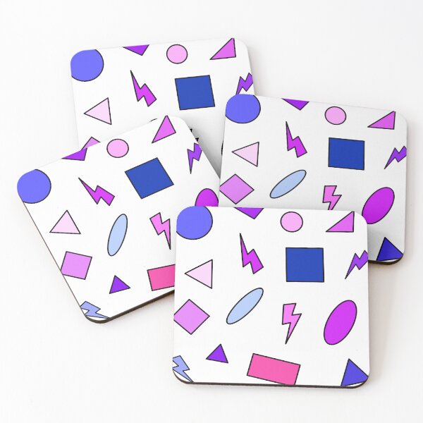 Item preview, Varying Shapes - Purple - designed and sold by Xernition.