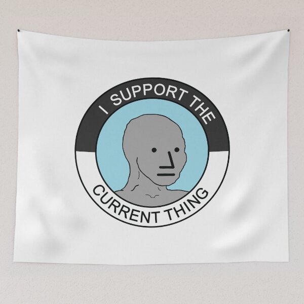Item preview, I support current thing (on White HD) designed and sold by Rzera-.