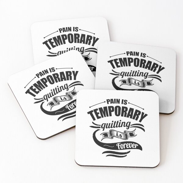 Item preview, Pain Is Temporary Quitting Is Forever Gym designed and sold by NgaNguyenErt.