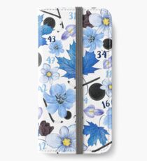 Vinilo o funda para iPhone Diseño floral de Toronto Maple Leafs