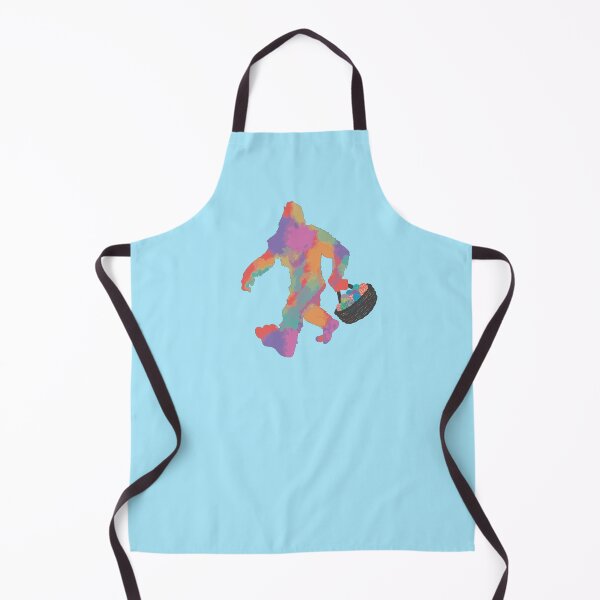 Item preview, Bigfoot Sasquatch Colorful Easter Egg Hunting designed and sold by MadMando.