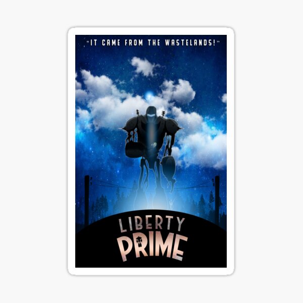 Liberty Prime Sticker