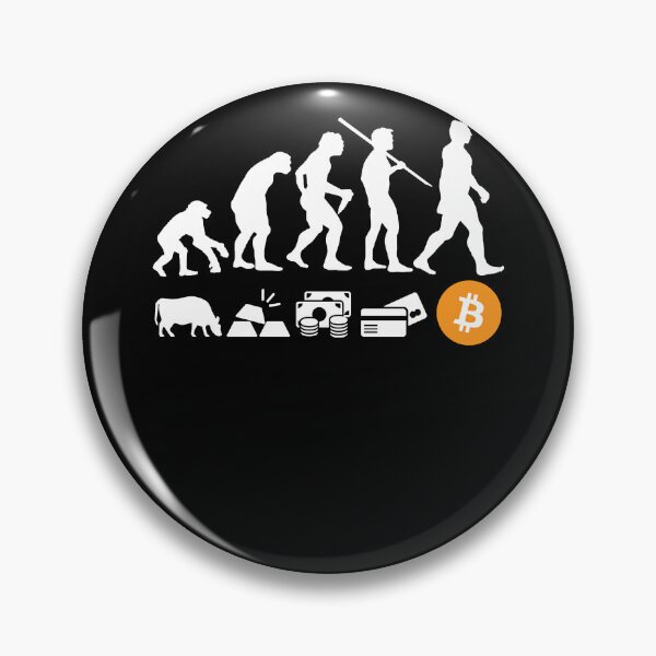 Item preview, Bitcoin Evolution of Money BTC Crypto Logo designed and sold by bailajewell0.