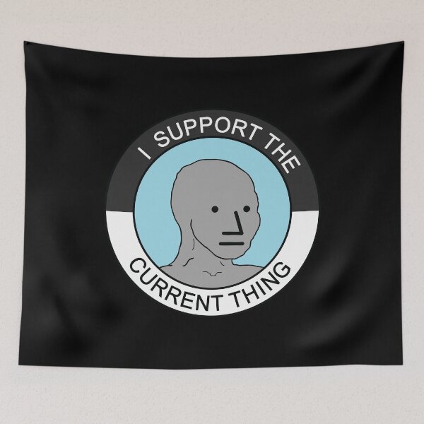 Item preview, I support current thing (on Black HD) designed and sold by Rzera-.