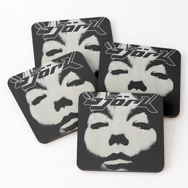Item preview, Bjork Homogenic Vintage Face Logo (Black  White) designed and sold by bailajewell0.
