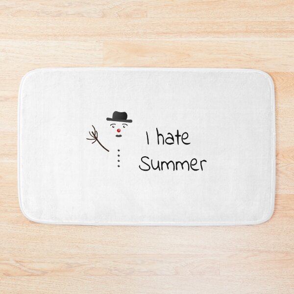 Item preview, I hate Summer like a melting snowman designed and sold by AdamKroen.