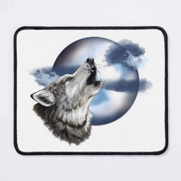 Item preview, Howling Wolf Moon designed and sold by ArtWithHearts11.