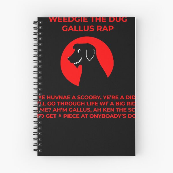 Item preview, Weedgie The Dug - Gallus Rap T-Shirt designed and sold by arnoldoa7601.
