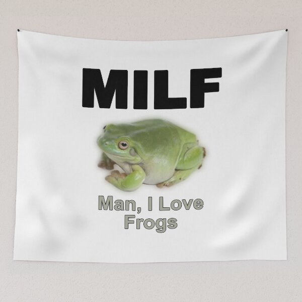 Item preview, Mens Funny Milf Frog Gift For Music Fans designed and sold by BoHermiston234.