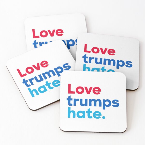 Item preview, Love Trumps Hate. designed and sold by AdamKroen.
