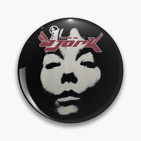 Item preview, Bjork Homogenic Vintage Face Logo (White) designed and sold by bailajewell0.